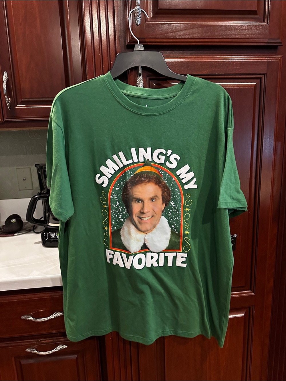 XL Green Graphic Holiday Short-Sleeve Unisex T-Shirt